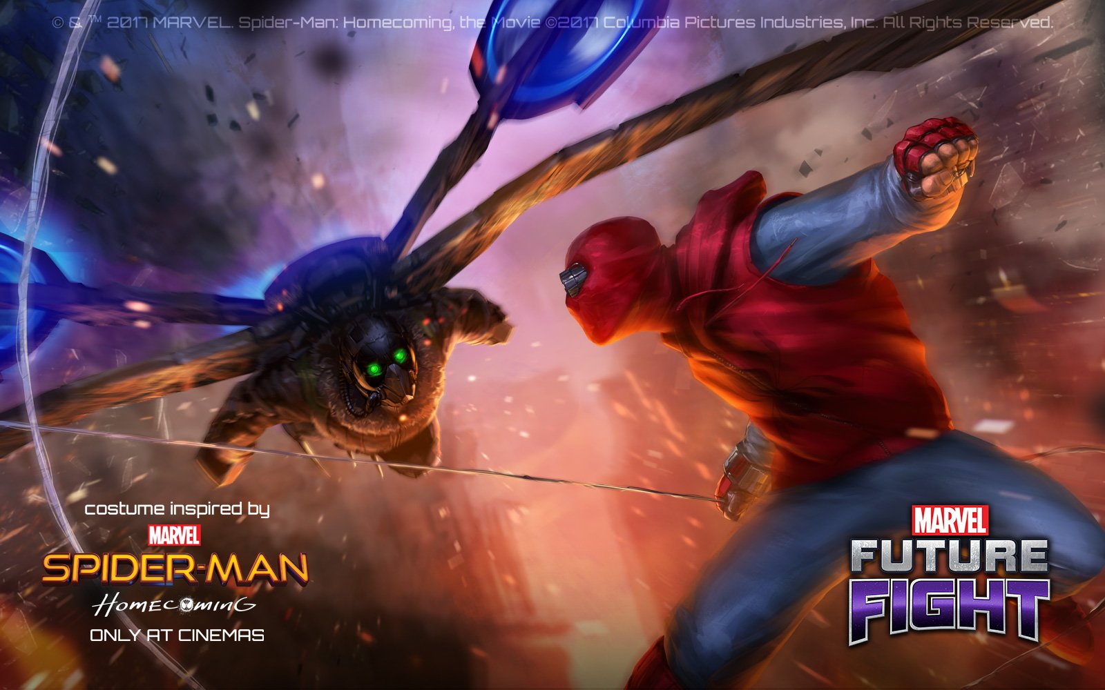 Spider-Man: Homecoming Swings Into Marvel Future Fight