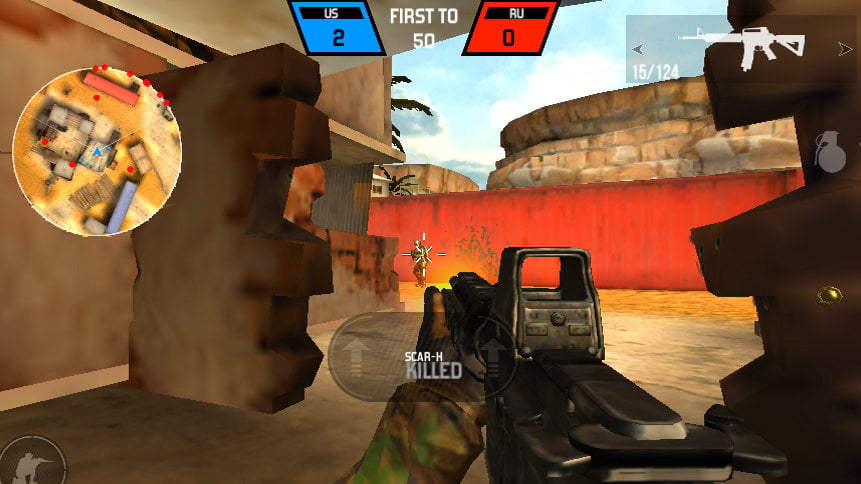 Bullet Force Multiplayer is an online first-person shooter you can play in your browser