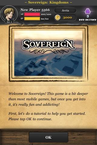 Sovereign: Kingdoms Walkthrough