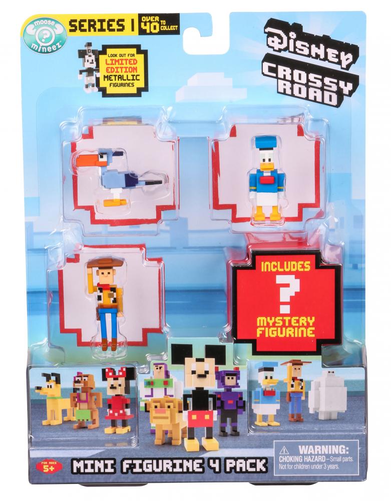 Disney Crossy Road Mini-Figure 4 Pack