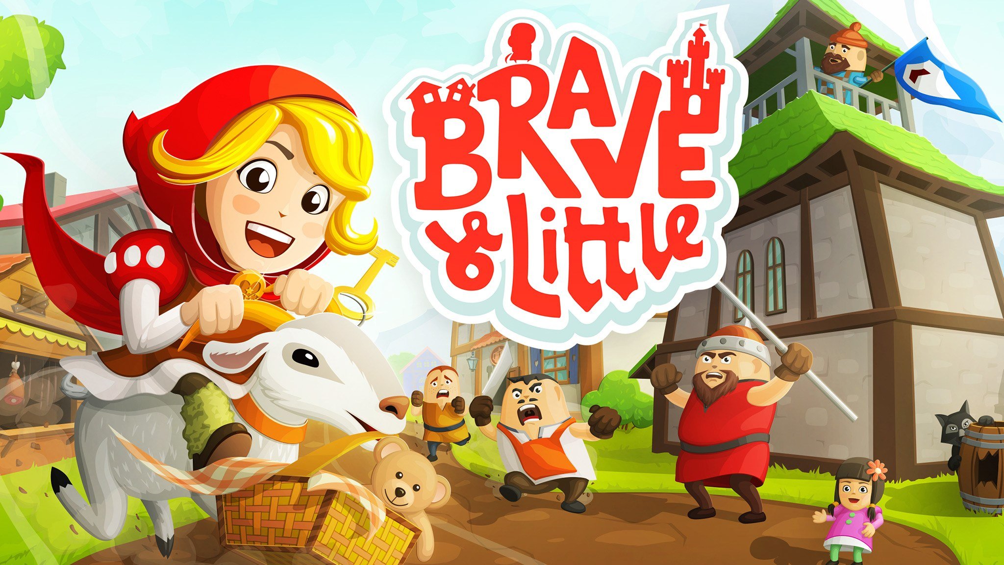 To Grandmother’s Adorable House We Go, in Brave & Little