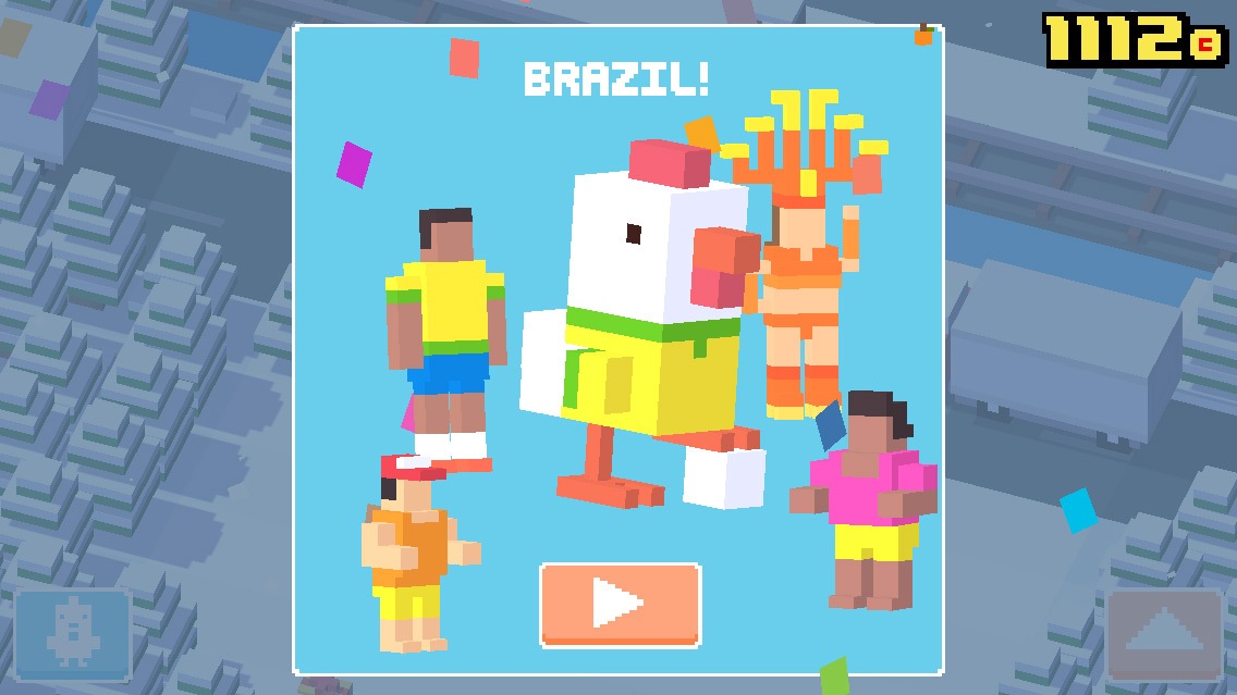 Crossy Road Update Takes Us to Colorful Brazil
