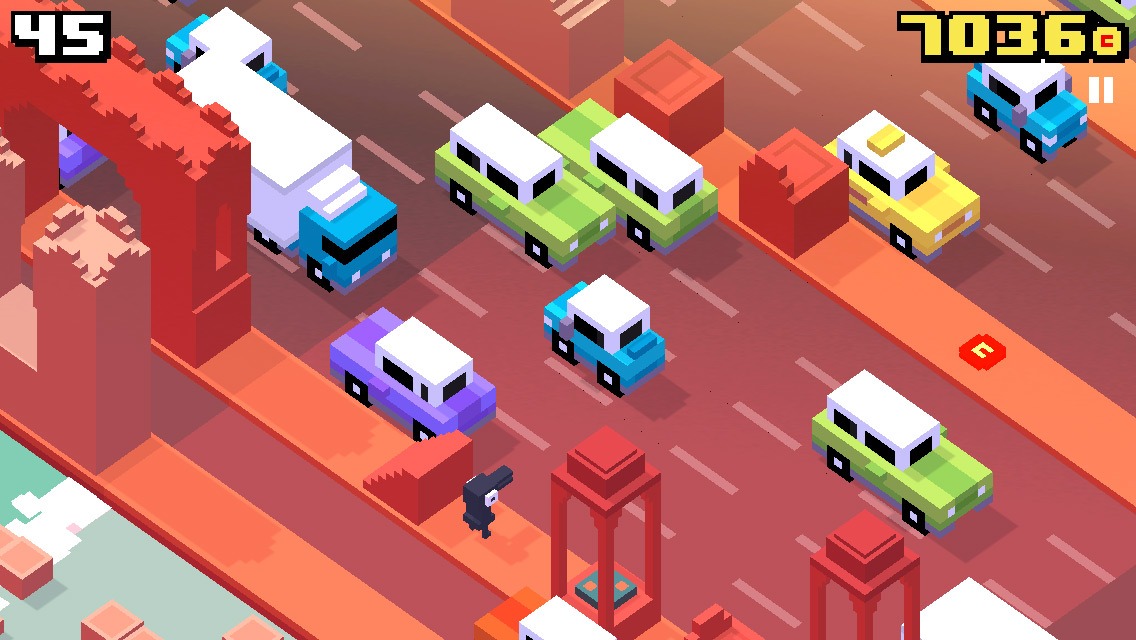CrossyRoad_InAction_ACrow