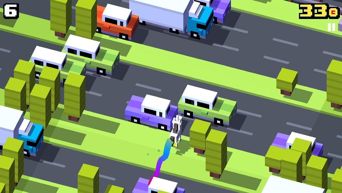CrossyRoad_InAction_Unihorse