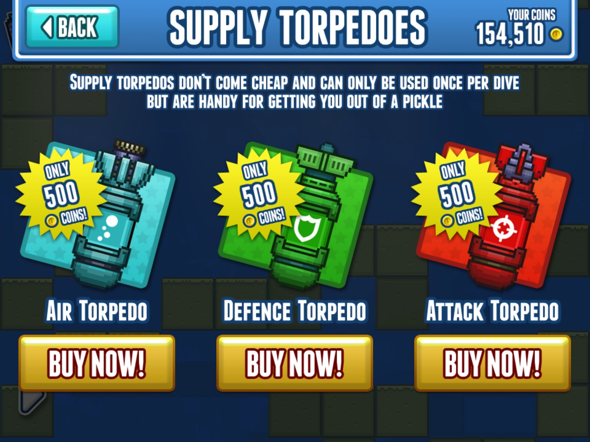 Deep Loot Tips Torpedoes