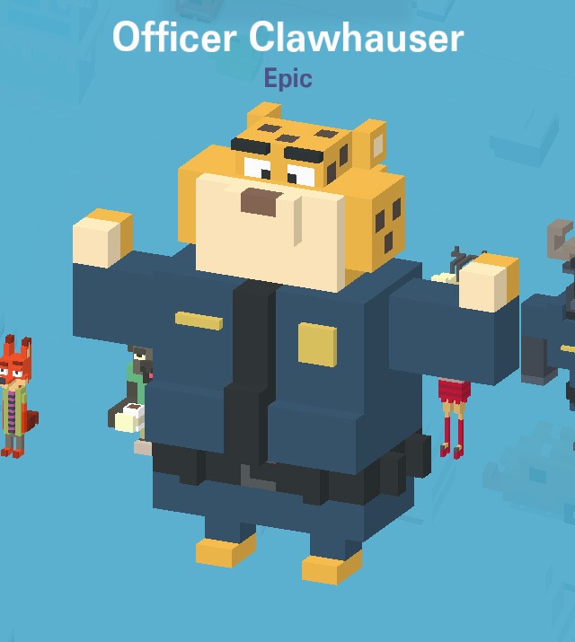 DisneyCrossyRoad_Figurines_OfficerClawhauser