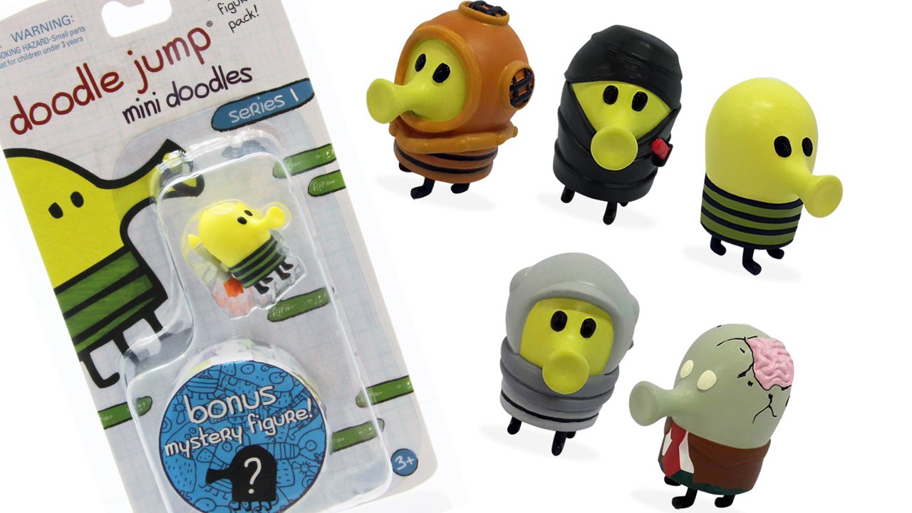 Say hello to the cute Doodle Jump plushies and mini-toys - Polygon