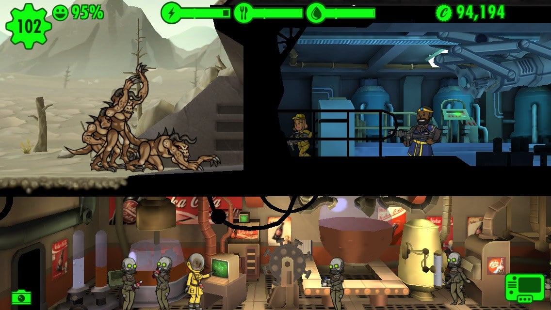 FalloutShelter_DeathclawsIncoming