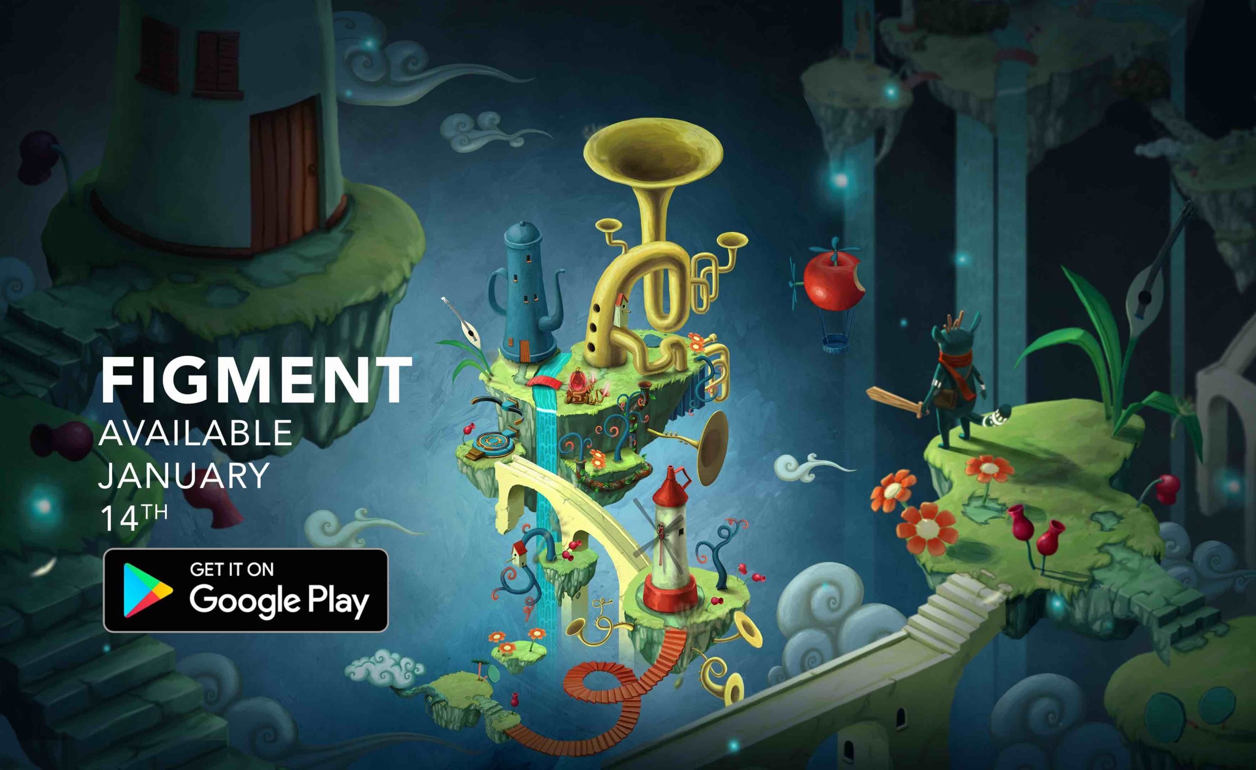Puzzle Platformer Figment Arriving on Android This Month