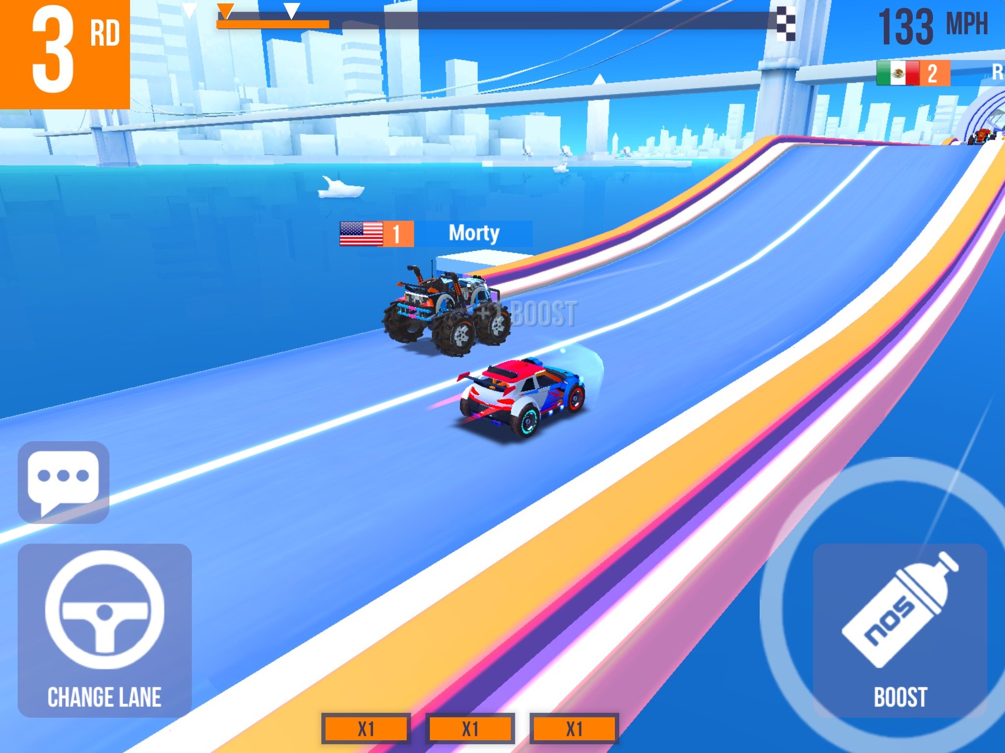 SUP Multiplayer Racing Overtake