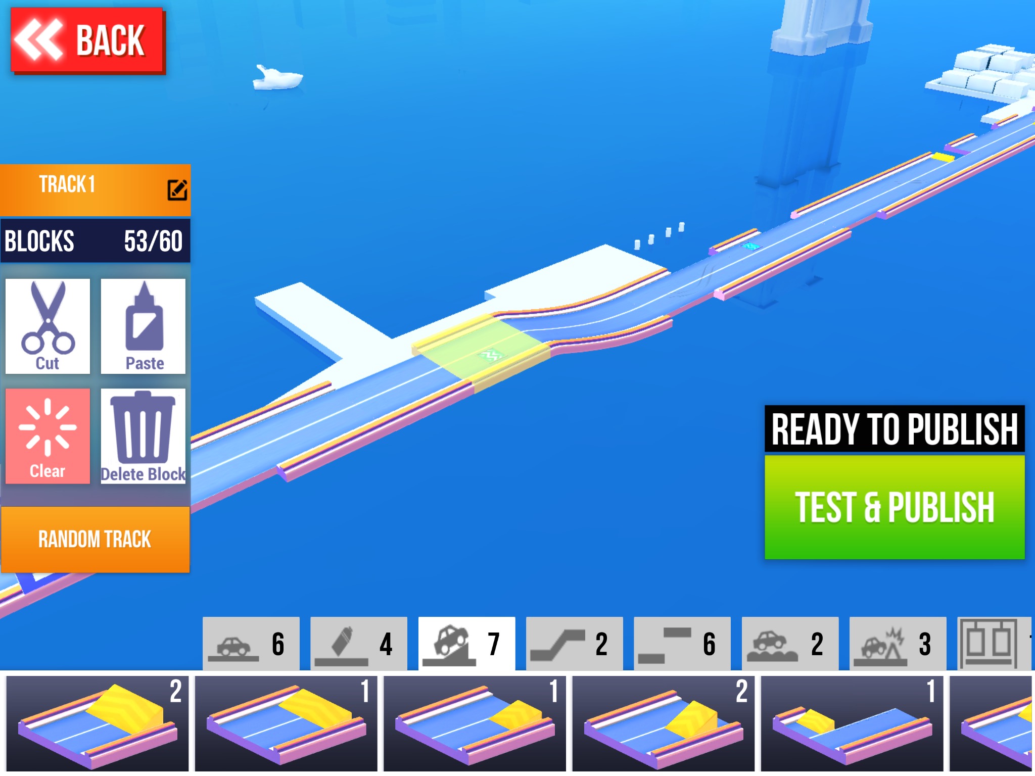 SUP Multiplayer Racing Track Builder