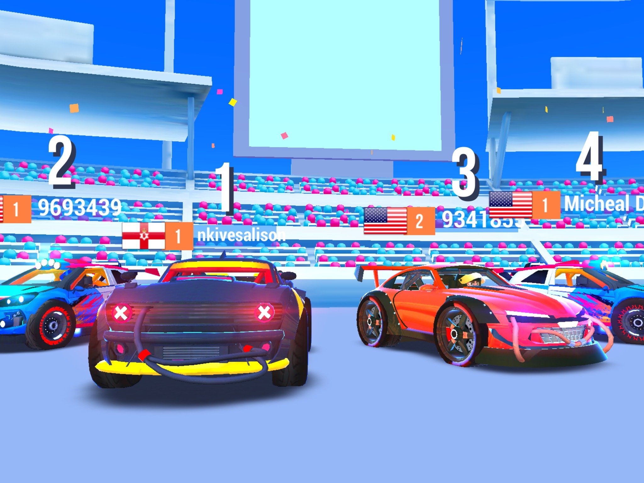 SUP Multiplayer Racing Flags