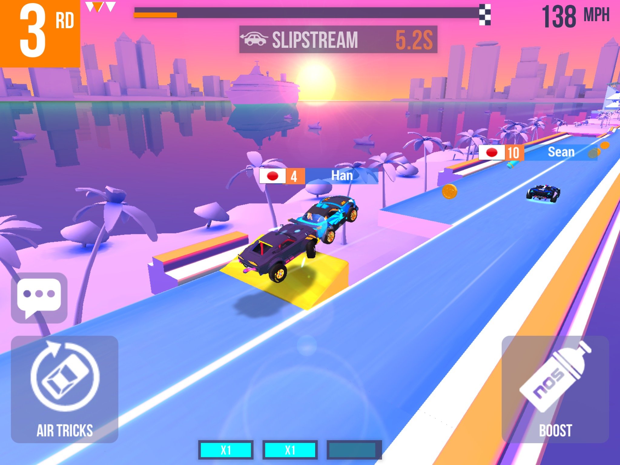 SUP Multiplayer Racing Gameplay