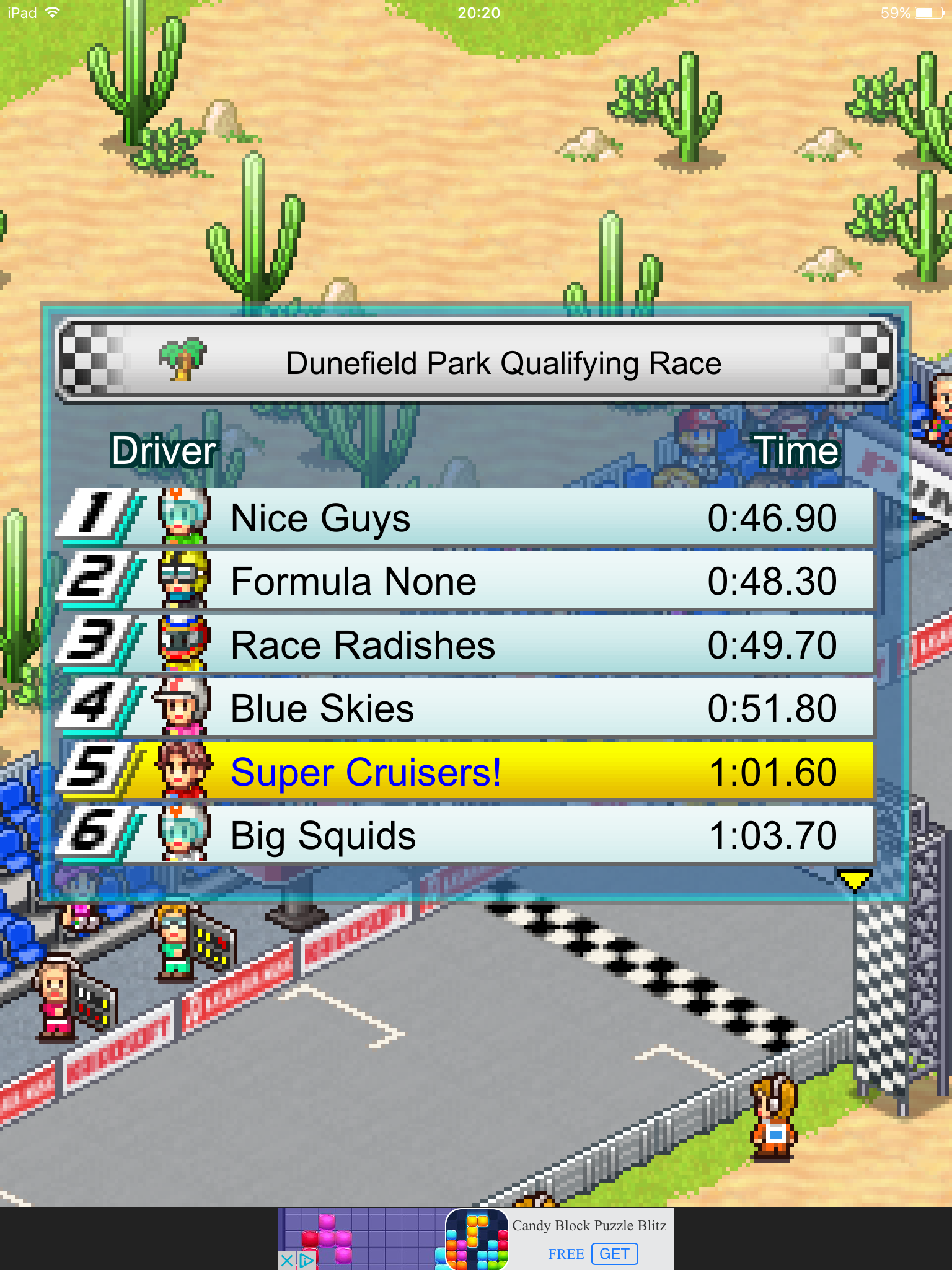 Grand Prix Story 2 Race Results