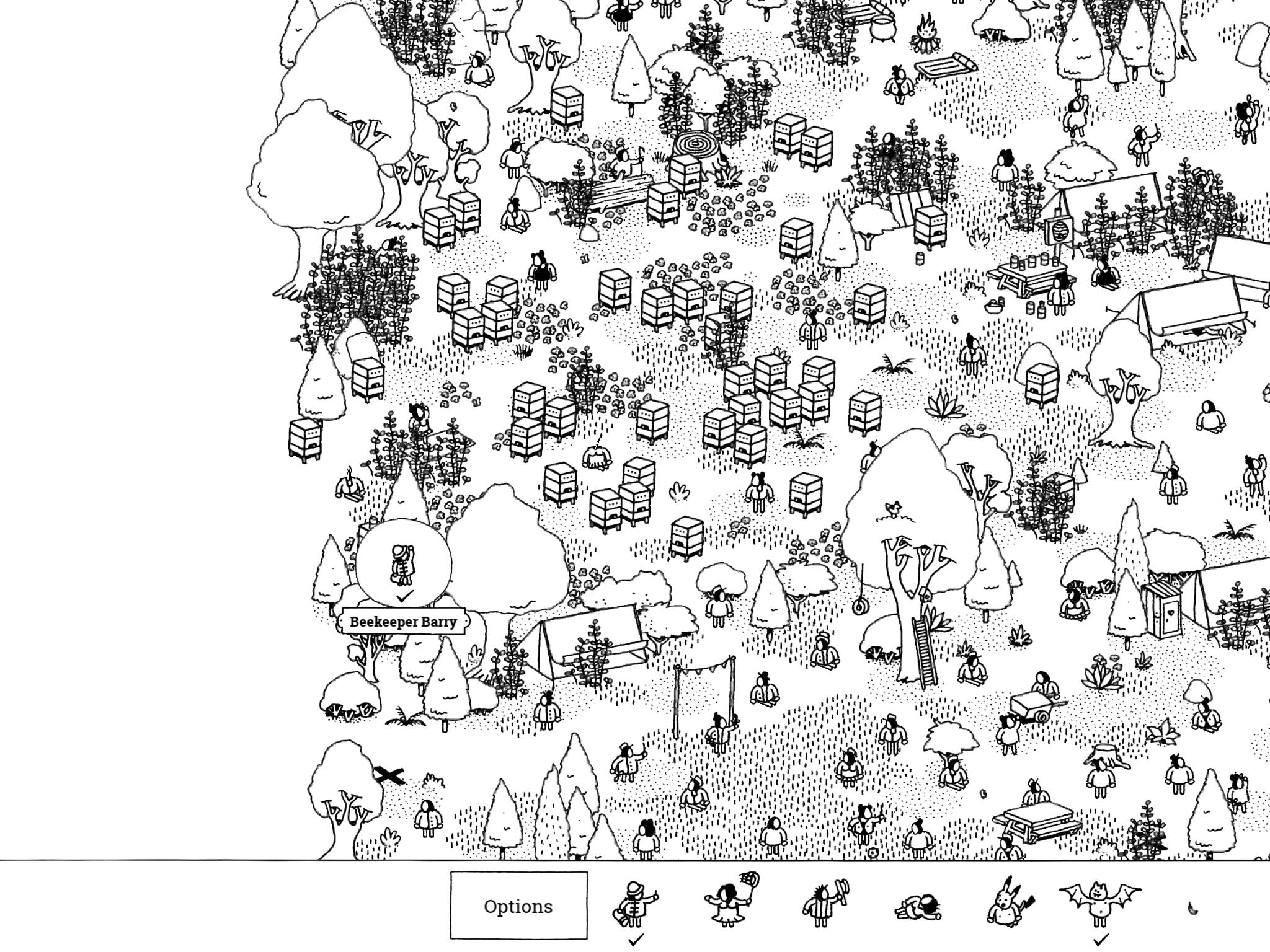 HiddenFolks_Walkthrough_BigCampground_BeekeeperBarry HiddenFolks_Walkthrough_BigCampground_BeekeeperBarry