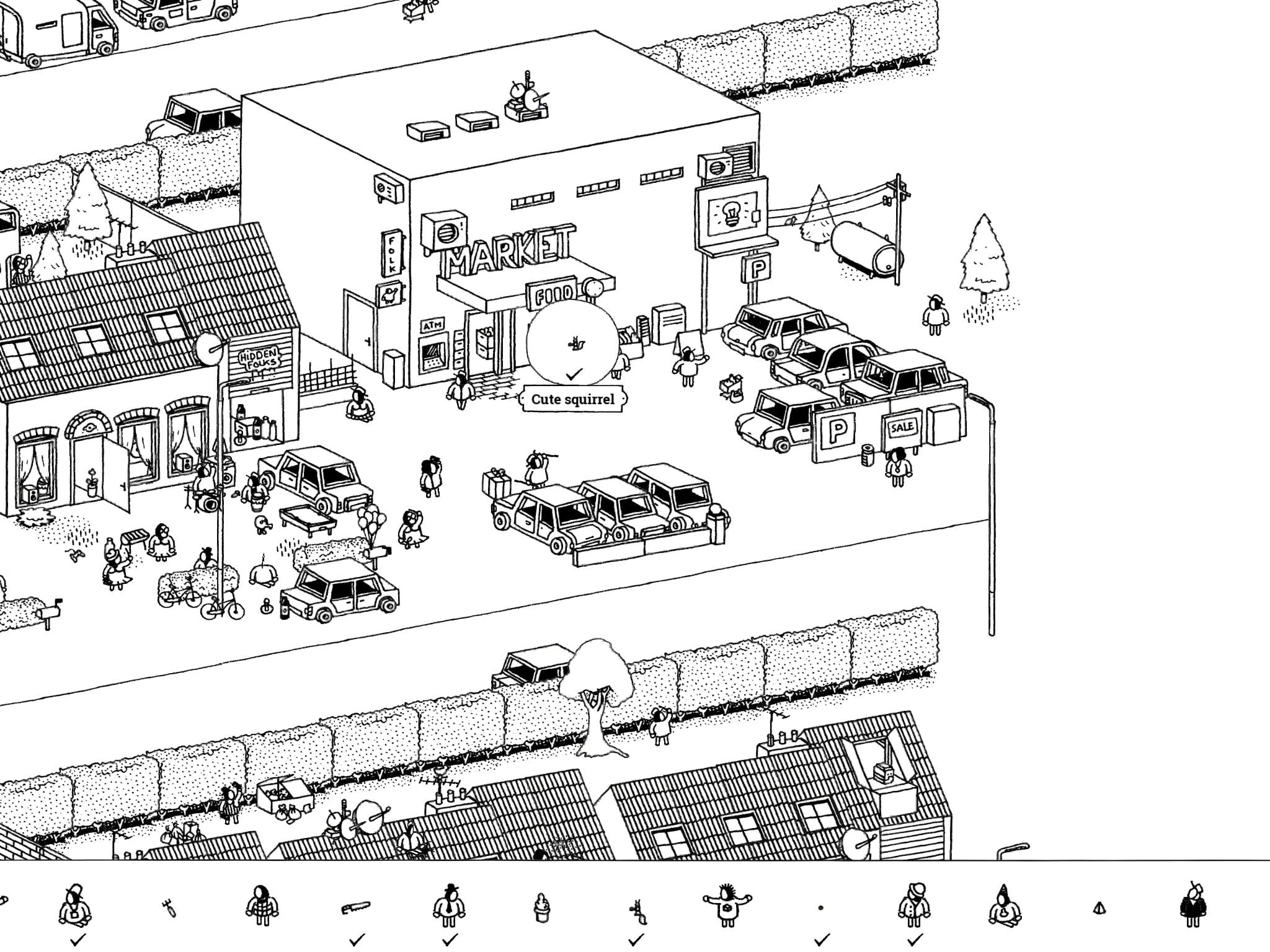 HiddenFolks_Walkthrough_Suburb_CuteSquirrel HiddenFolks_Walkthrough_Suburb_CuteSquirrel
