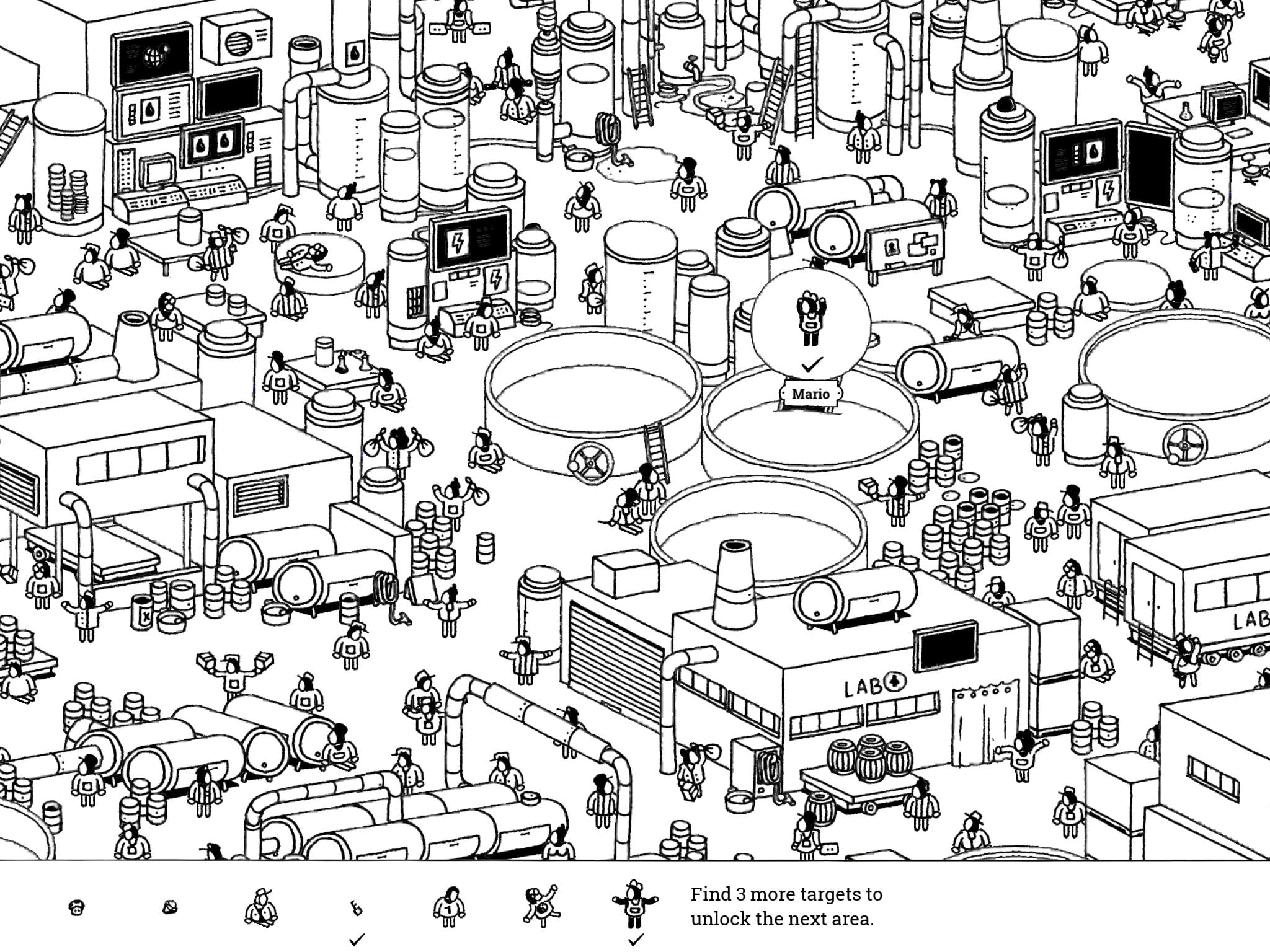 HiddenFolks_Walkthrough_TheLab_Mario HiddenFolks_Walkthrough_TheLab_Mario