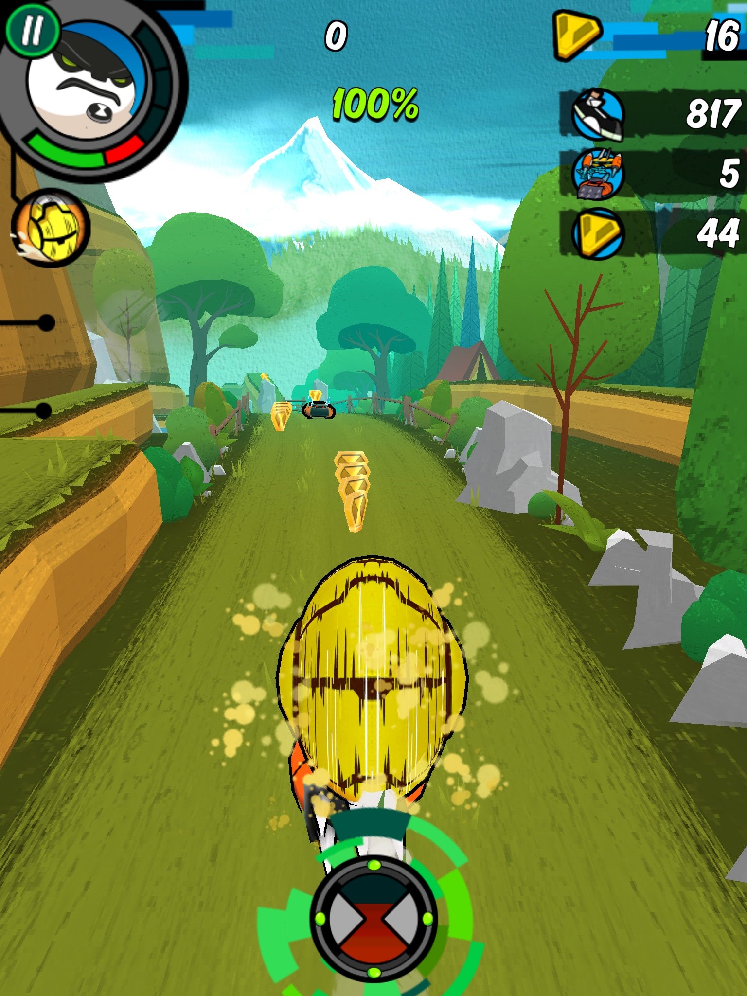 Ben 10: Up to Speed - Cannonball Gameplay