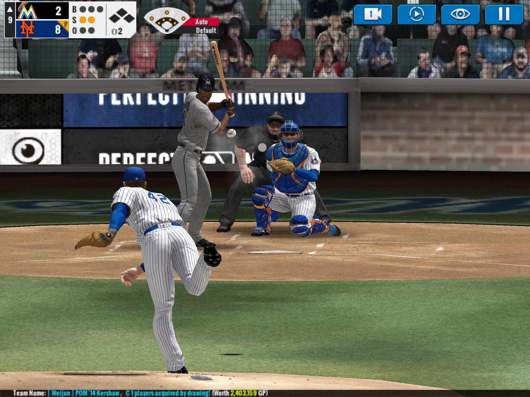 MLB Perfect Inning Live Gameplay