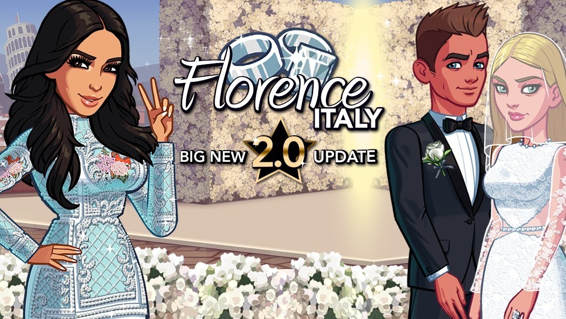 Visit Florence in Kim Kardashian: Hollywood Update