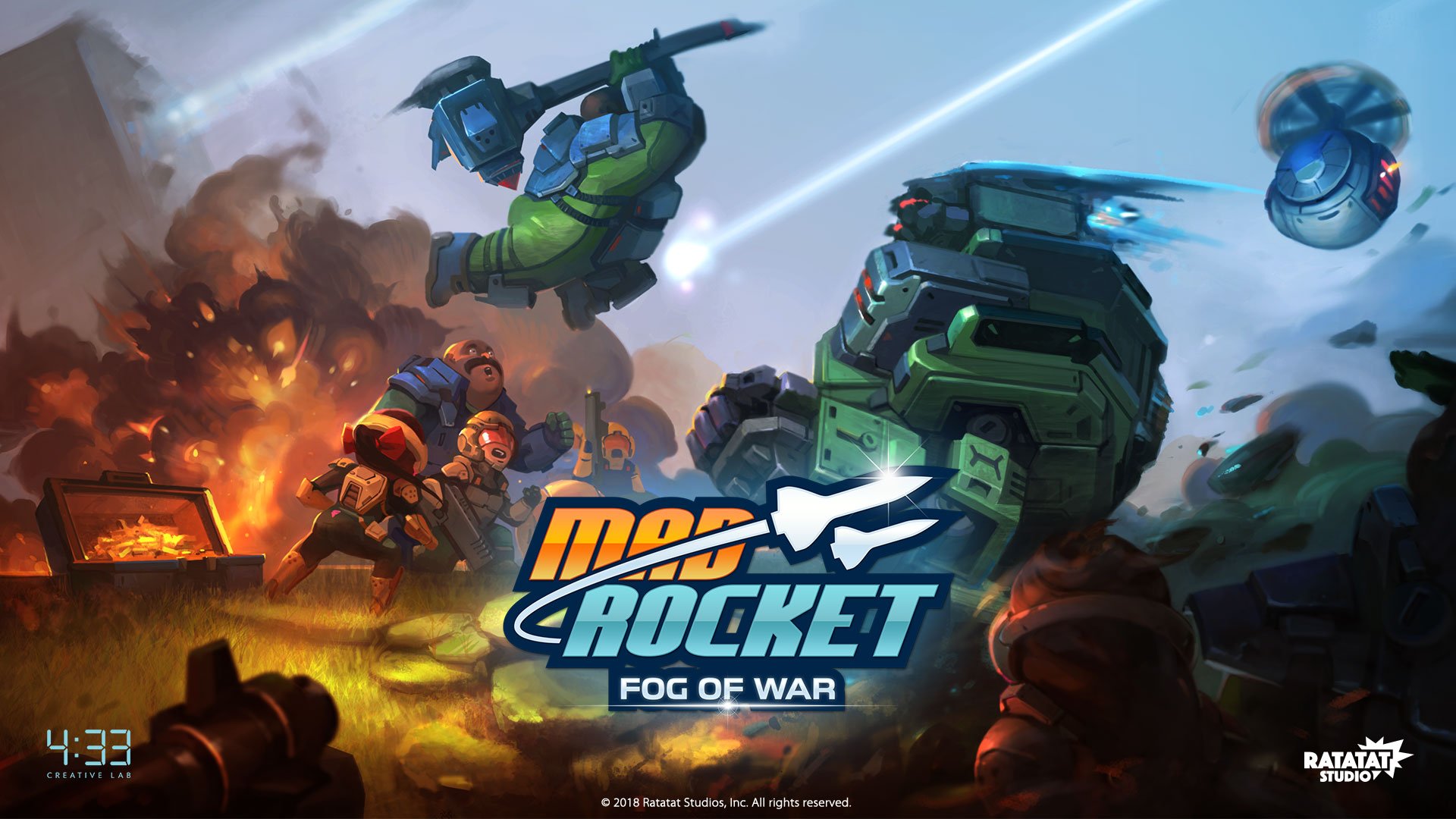 Mad Rocket: Fog of War is out now on iOS and Android