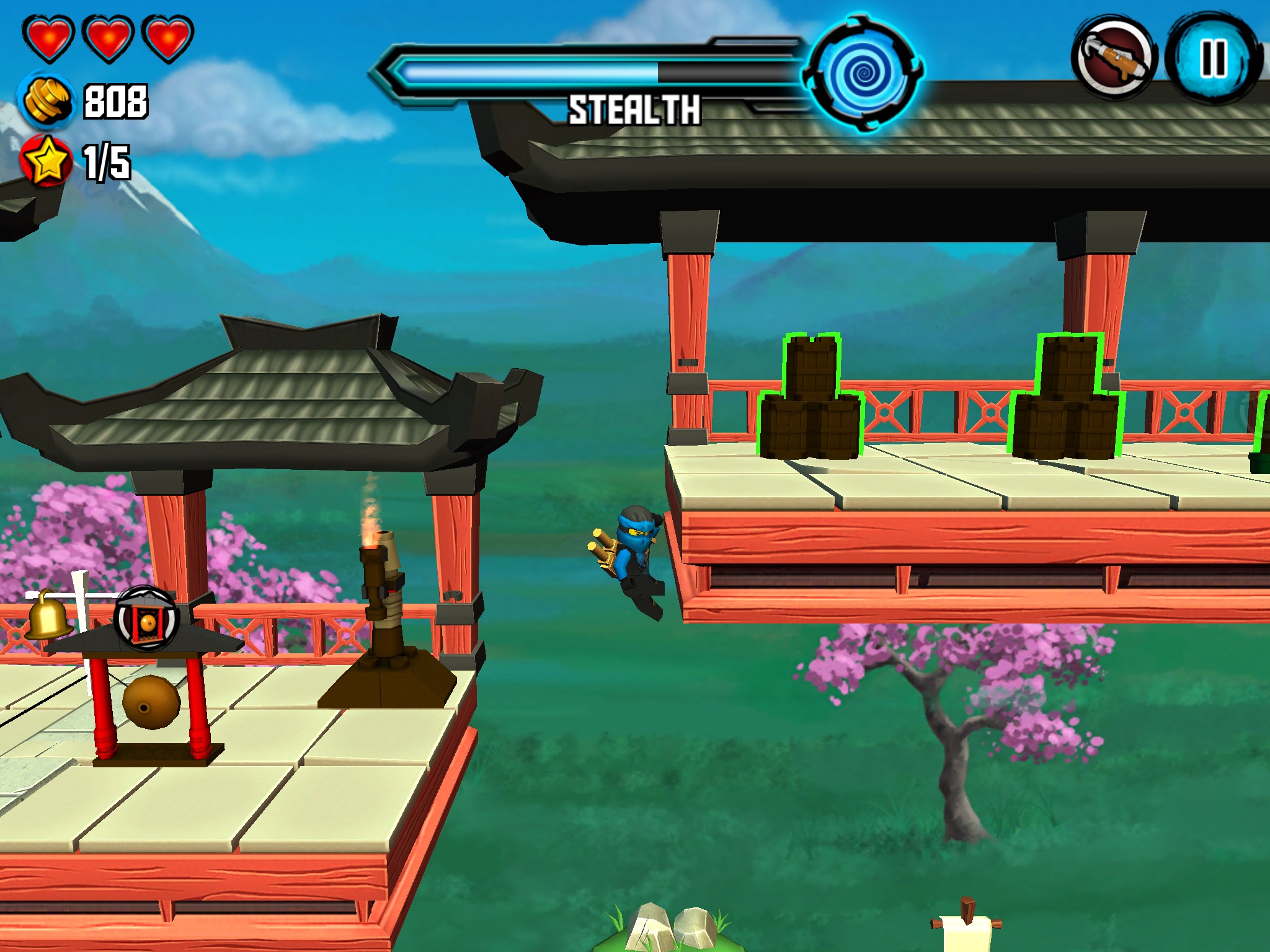 Scale, climb and hide your way to victory in LEGO Ninjago: Skybound.