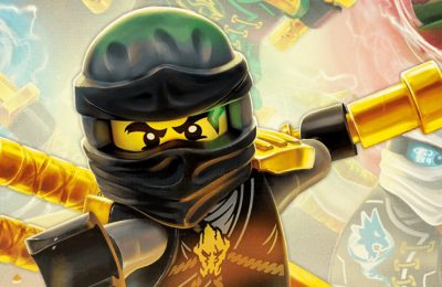 Title Screen for LEGO Ninjago Wu-Cru for Android and iOS.