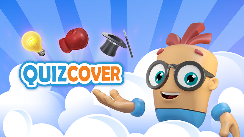 Quizcover is a massive, innovative trivia game that gives you credit for being half right