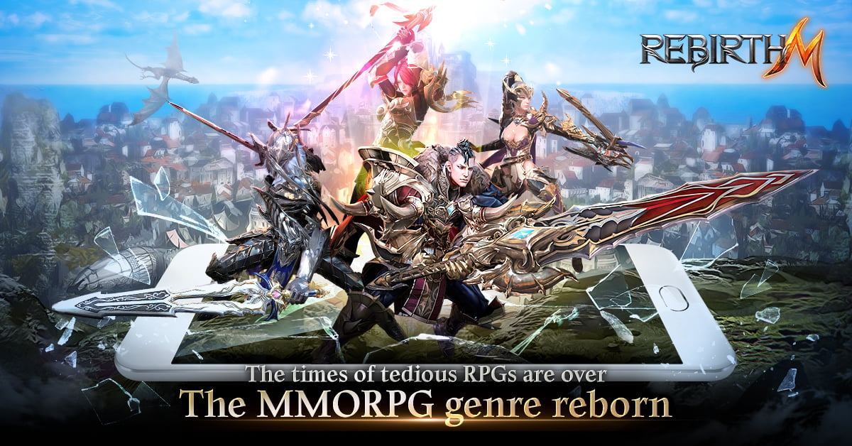 RebirthM is an epic mobile MMORPG that starts you at level 100