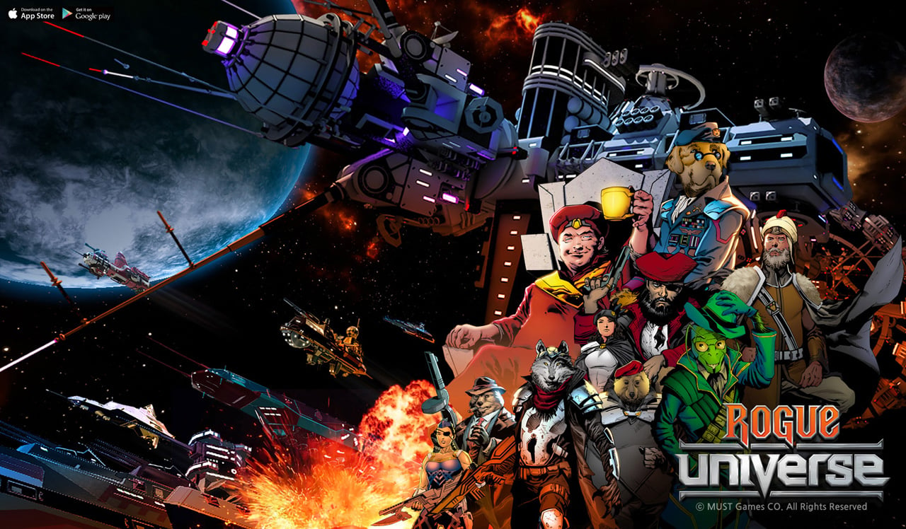 Rogue Universe is a massively multiplayer space game for mobile