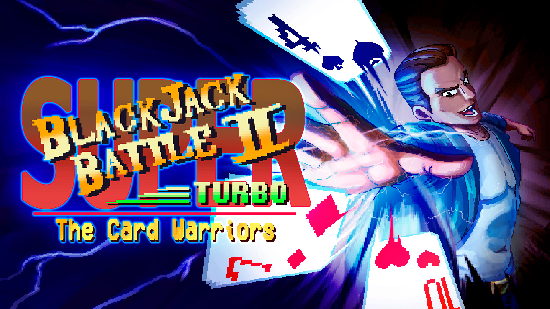 Hit and Hit in Super Blackjack Battle II Turbo Edition
