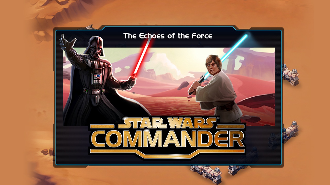 Star Wars Commander Adds Darth Vader and Luke Skywalker This Week