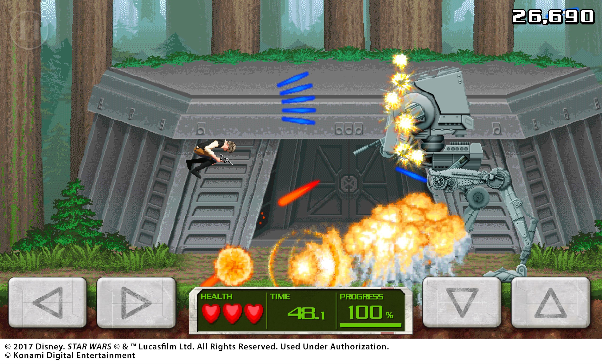 Star Wars: Force Collection Gets Contra Mini-Game