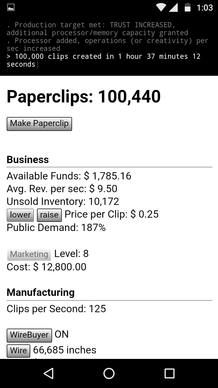 Universal Paperclips Tips, Cheats and Strategies