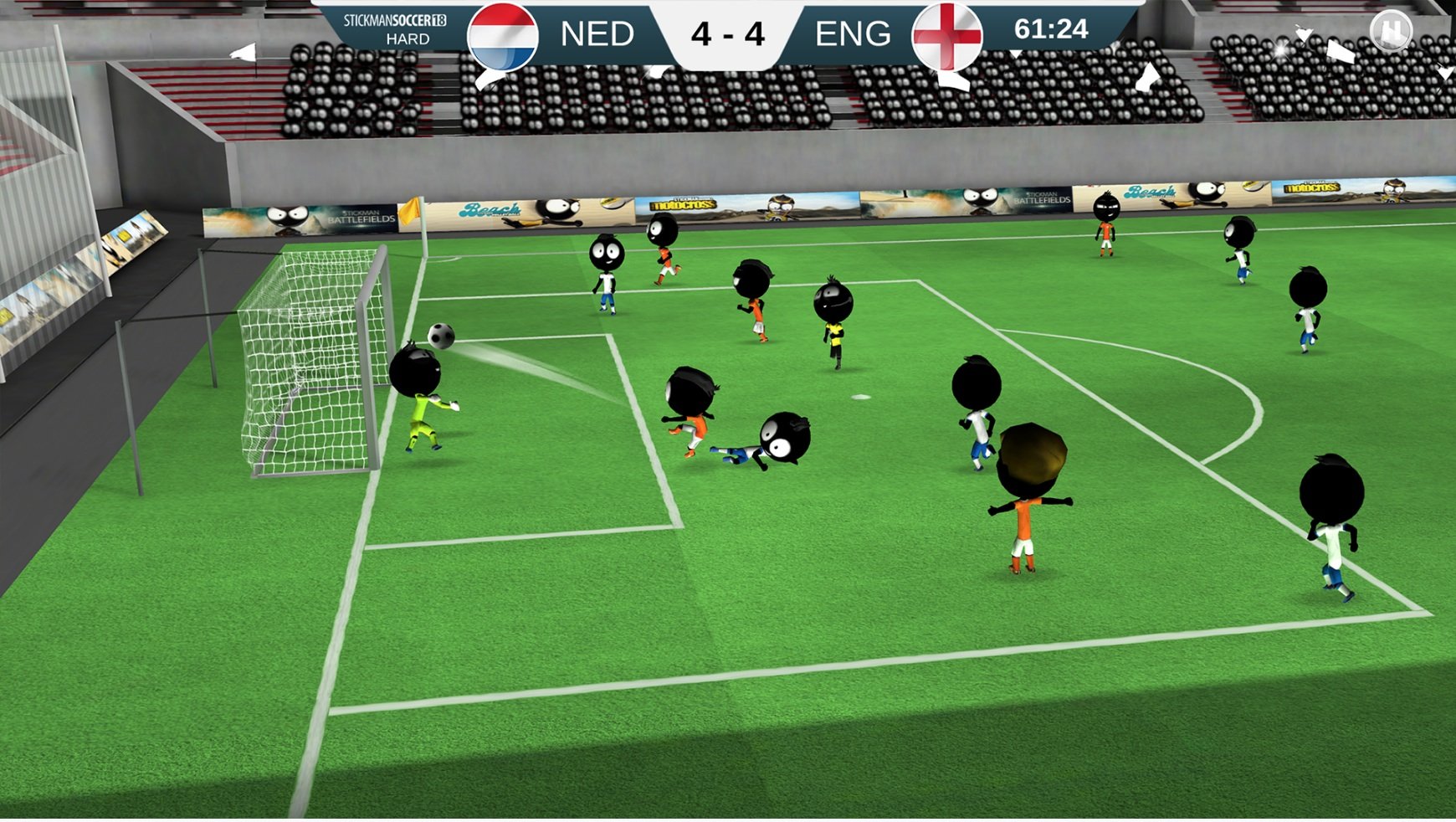 Stickman Soccer 2018 strengthens its options with a new update