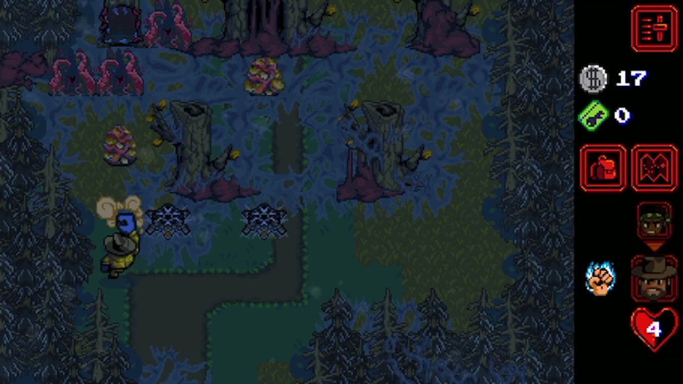 StrangerThingsTheGame_Walkthrough_Dungeon2ForestMaze_08_EggBombs StrangerThingsTheGame_Walkthrough_Dungeon2ForestMaze_08_EggBombs