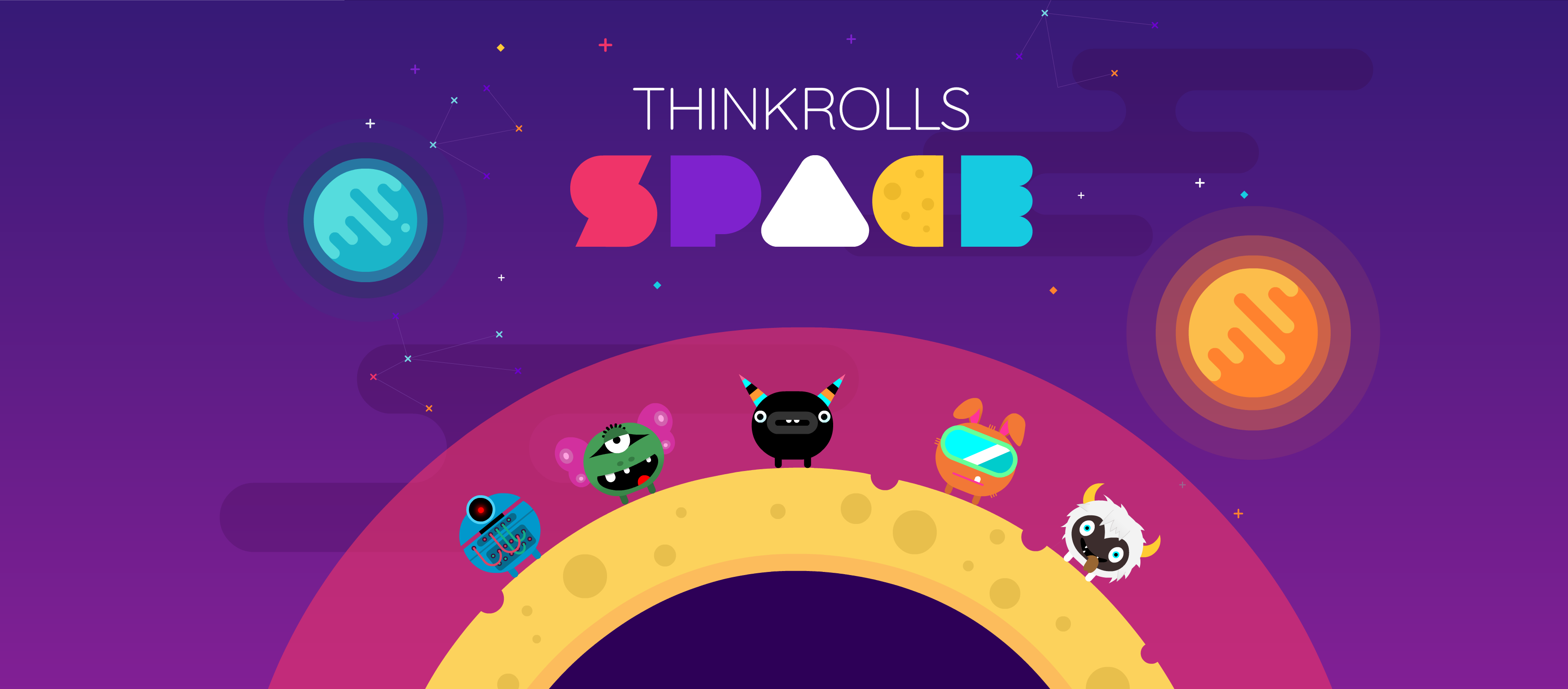 Thinkrolls Space is the Latest in the Acclaimed Kids Puzzle Game Series