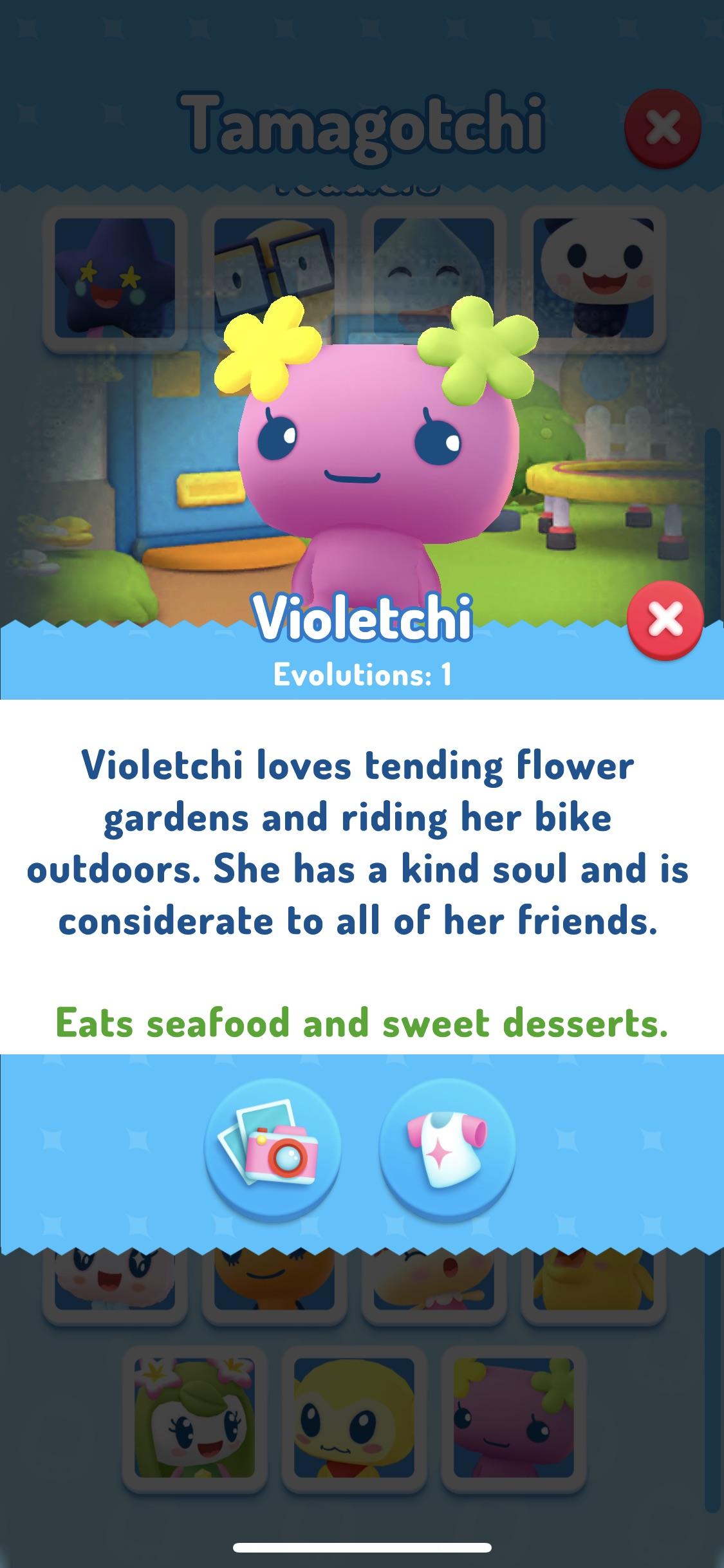 My Tamagotchi Forever Violetchi