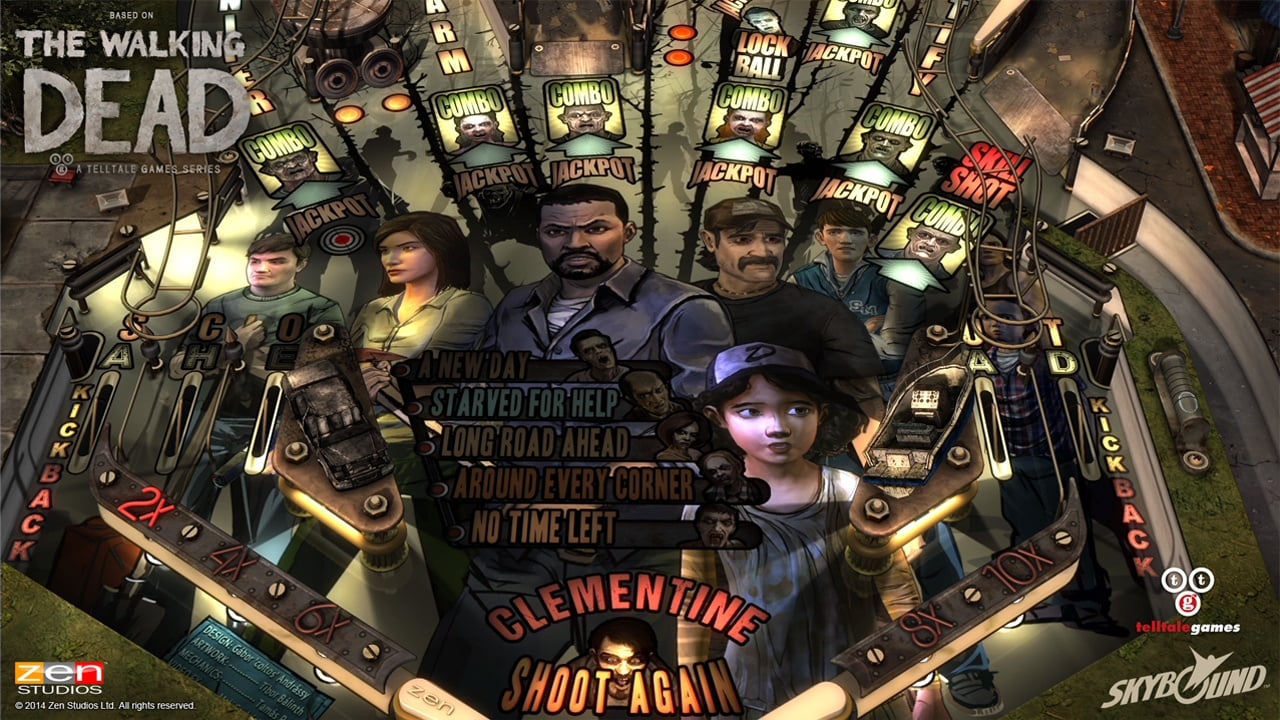 The Walking Dead Pinball is Out Now