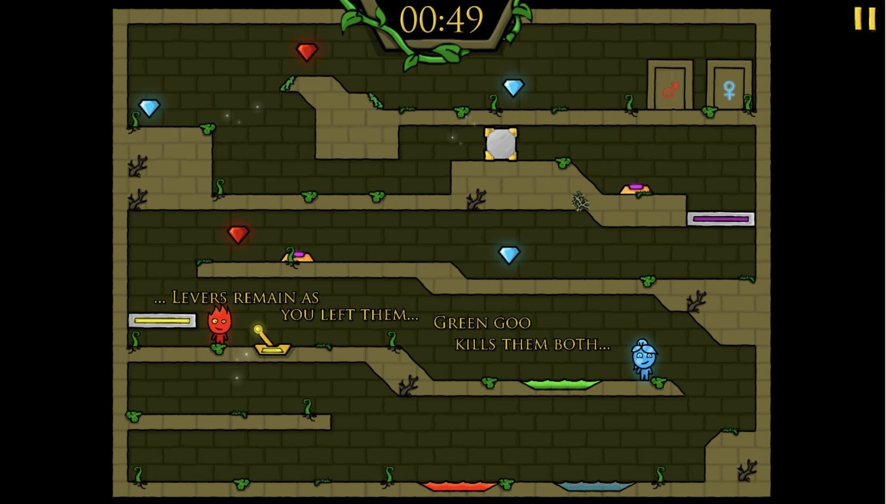 Puzzle-platformer FireBoy and WaterGirl: The Hidden Forest lets you ...