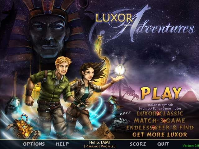 Luxor Adventures Walkthrough