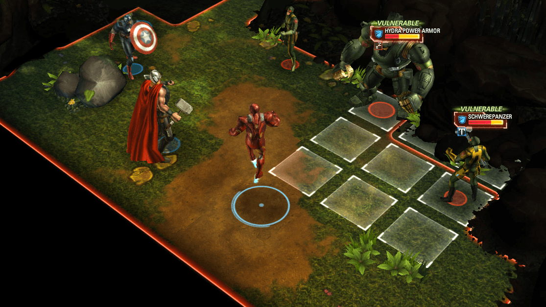 Avengers Alliance Tactics: XCOM with Superheroes