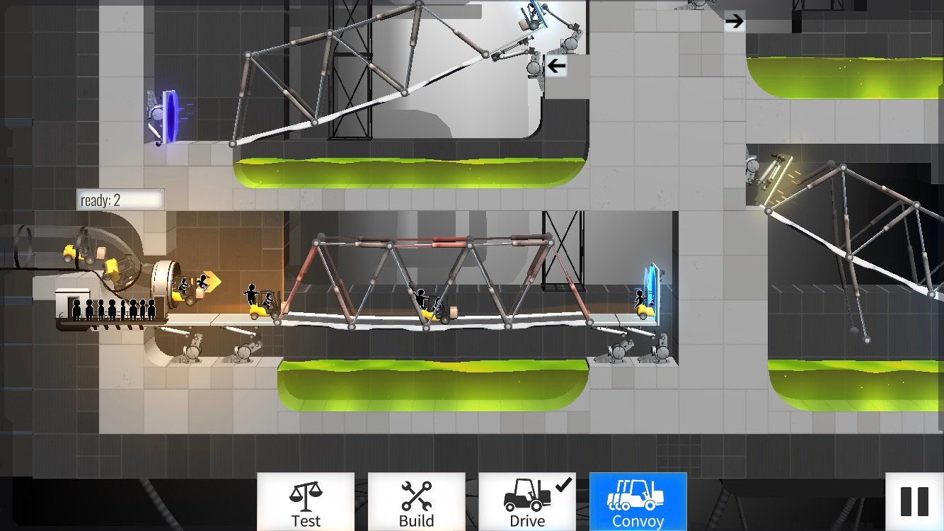 Bridge Constructor Portal Hints iOS Screenshot 1