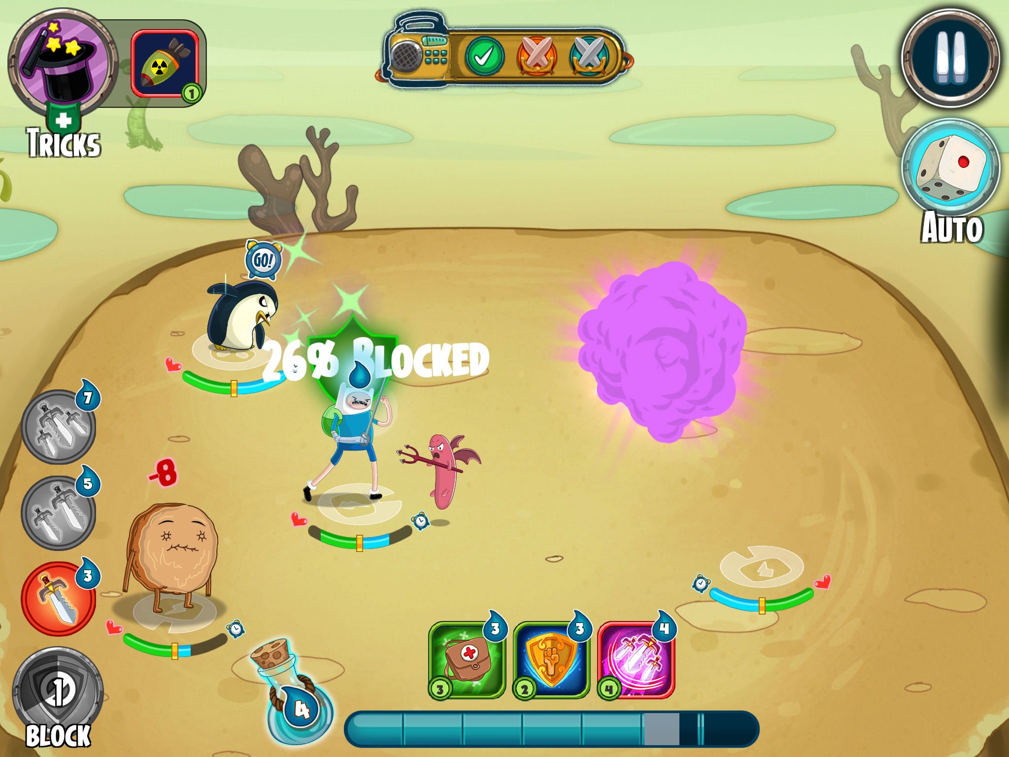 Champions and Challengers - Adventure Time Tips, Cheats and Strategies