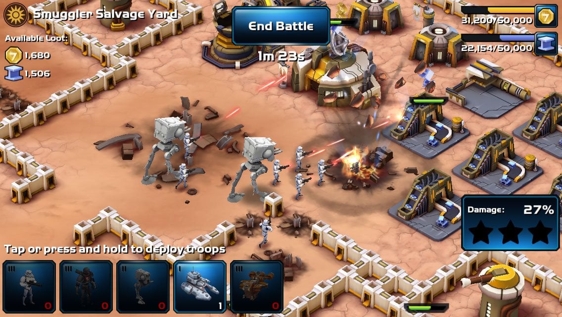 The Force Awakens Comes to Star Wars Commander