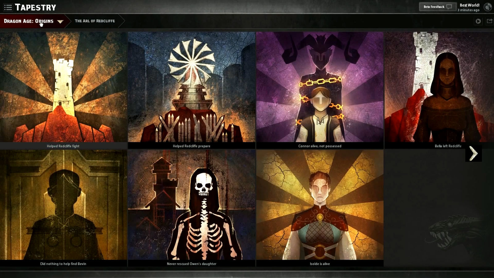 Web-based Dragon Age Keep is Now in Open Beta, Works on Mobile