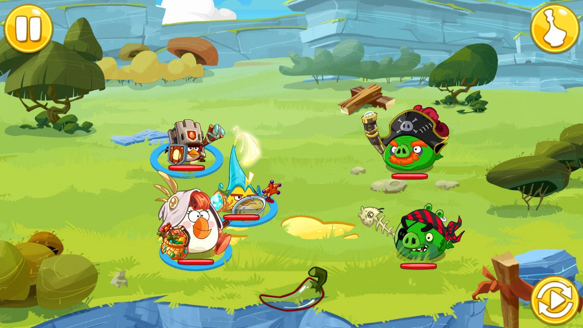 Angry Birds Epic Review: Feathered Fantasy