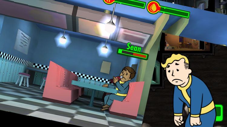 Why Is My Vault Dweller’s Health Red in Fallout Shelter?