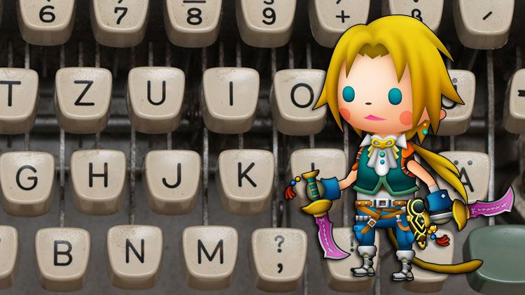 Final Fantasy… Typing Tutor?