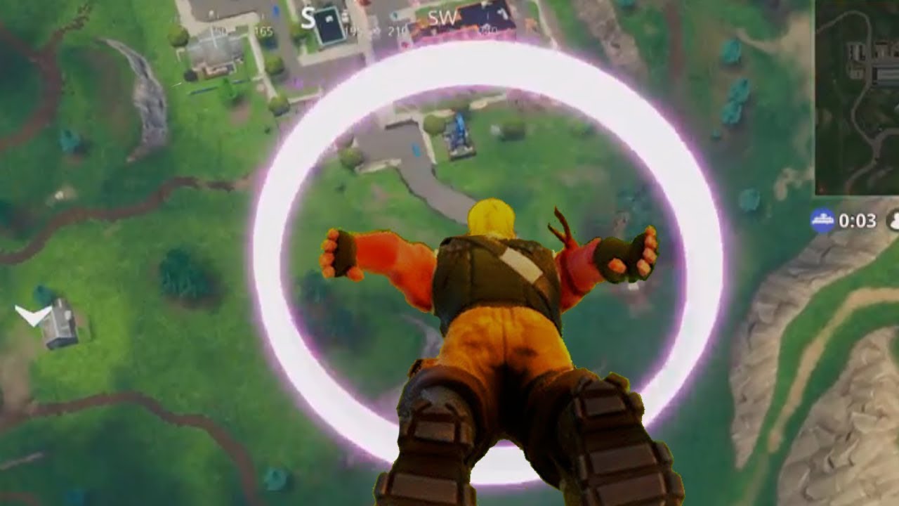 Fortnite Week 10 challenges: How to skydive through floating rings
